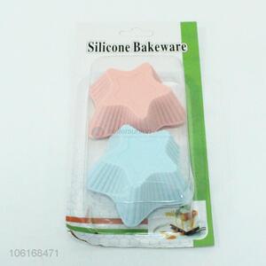 Cheap and High Quality 6PC Household Baking Silicone Cake Mould