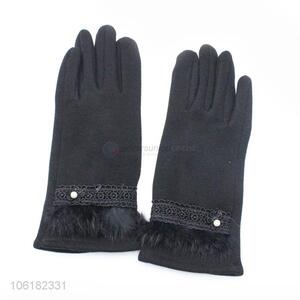 High Quality Fashion Five Finger Glove For Women