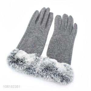 Fashion Fur Gloves Warm Gloves For Women