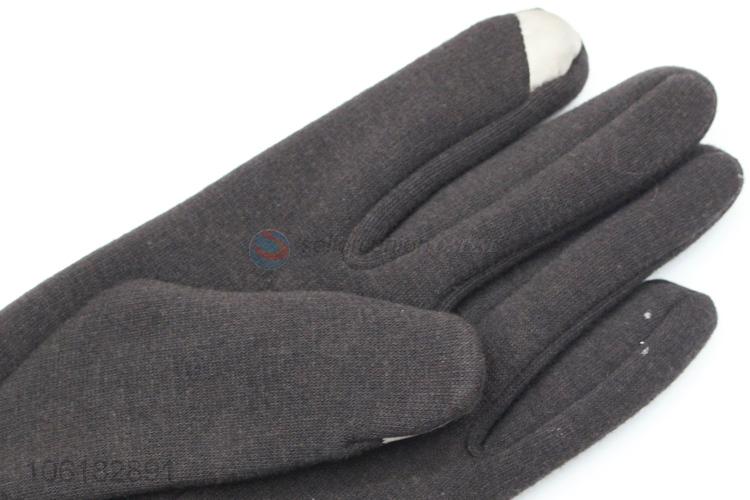 Wholesale Winter Warm Gloves Soft Gloves For Man