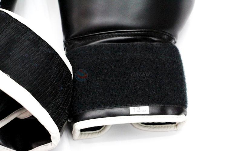 Good quality custom logo pu leather adults boxing gloves