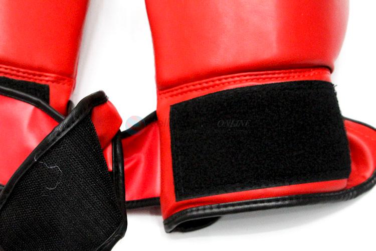 Wholesale pu leather boxing gloves punching gloves for adults