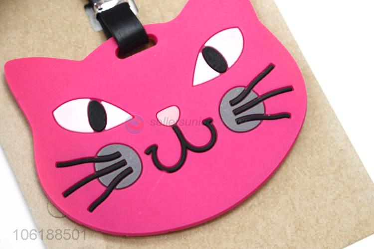 Hot Selling Cute Cat Style Travel ID Label Tags Luggage Tag