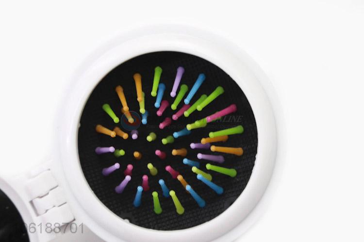 Direct Factory Panda Shape Hair Brush with Mirror