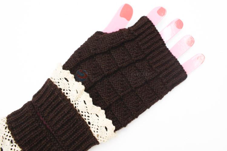 Promotional Gift Arm Warmers Women Stretchy Long Sleeve Fingerless Gloves