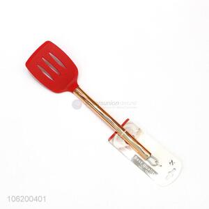 Custom Best Cooking Kitchen Tool Slotted Turner Silicone Frying Spatula