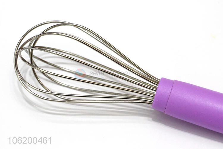 Top Selling Stainless Steel Egg Whisk With Plastic Handle