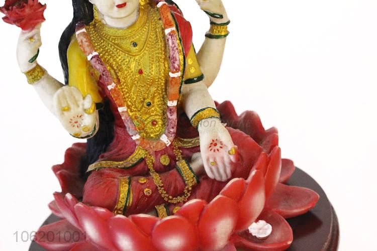 Best Price Hindu Goddess Lotus Blossom Ganesh Laxmi Lakshmi Statue Ganesh Statue