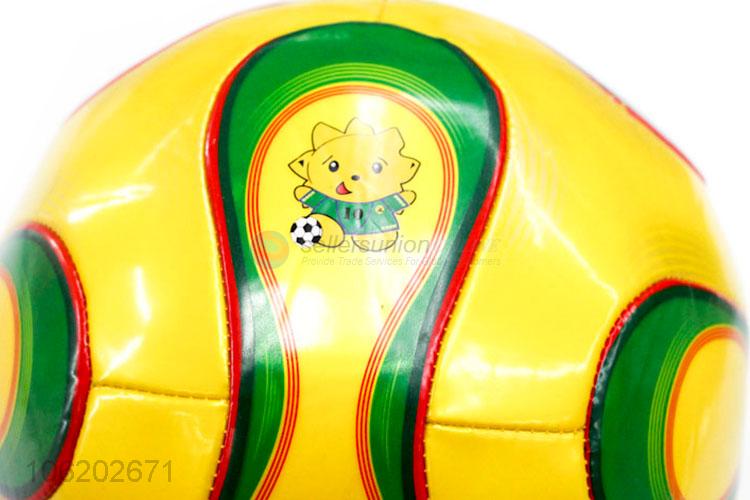 Fashion Gold Football Rubber Bladder Soccer Ball