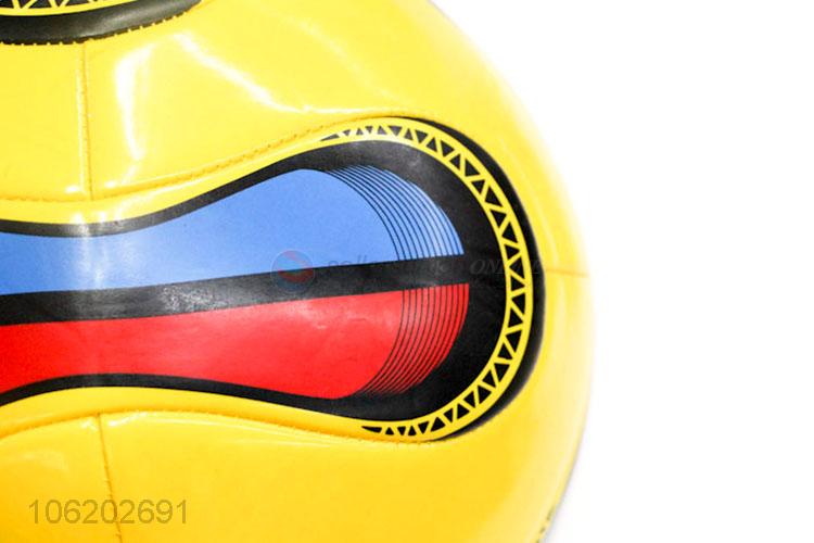 Fashion PU Soccer Ball Rubber Bladder Football