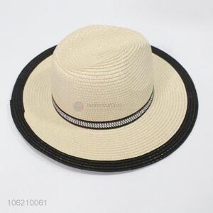 Fashion Straw Hat Summer Sun Hat Woman Floppy Hat