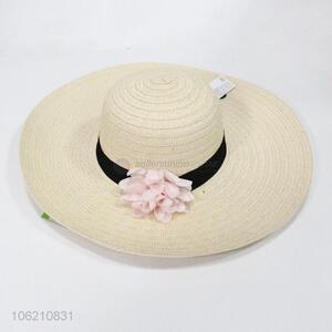 Simple Design Paper Braid Straw Hat Summer Hats For Women