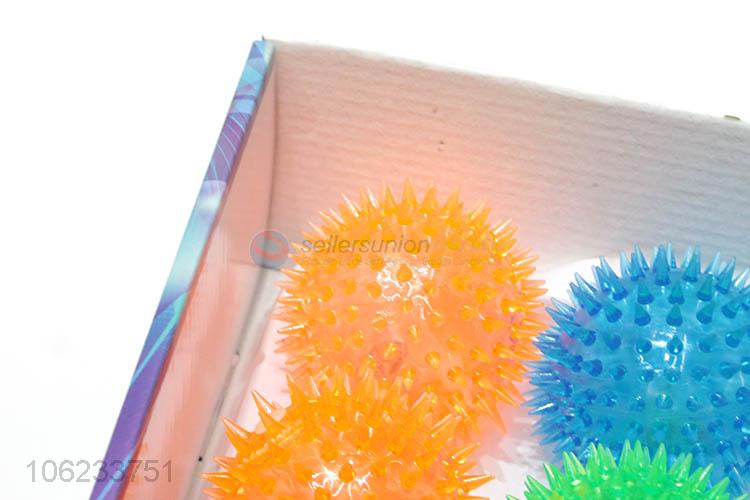 Best Sale Flashing Spiky Ball Children Plastic Toys Ball