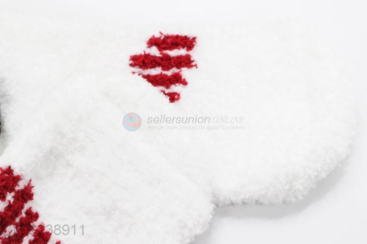 Direct Price Snowman Pattern Warm Winter Towel Sock