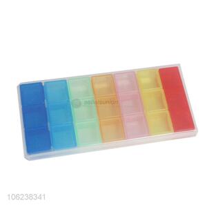 Unique Design Colorful Plastic Small Medicine Box
