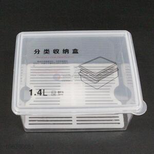 Eco Friendly Transparent Clear Plastic Storage Box