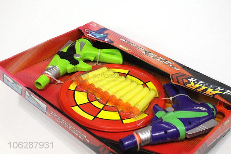 Top Selling Plastic Soft Bullet Air Blaster Shoots Guns Toy With Soft Darts