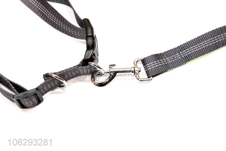 Good Quality Nylon Pet Collars With Leashes Set