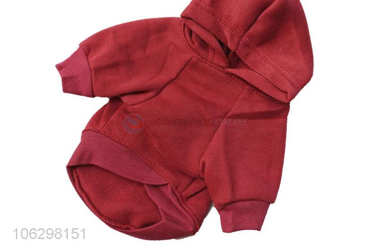 Popular Fashion Thicken Fleece Hoodie For Pet