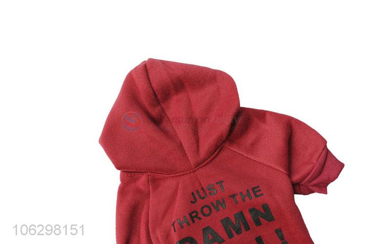 Popular Fashion Thicken Fleece Hoodie For Pet