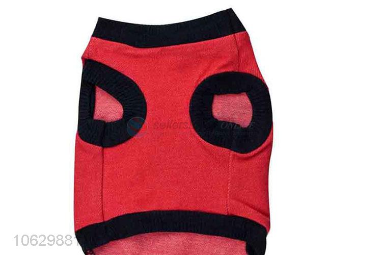 Cartoon Animal Pattern Cotton Pet Dog Clothes