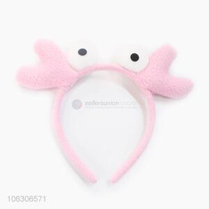 Cute Design Flannel Headband Cartoon Hair Band