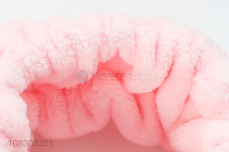 High Quality Soft Flannel Elastic Headband