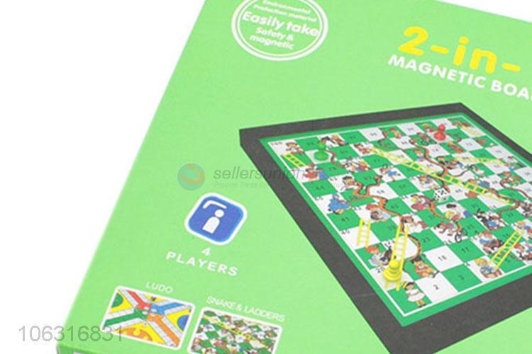 Best quality educational kids magnetic chess board set toys