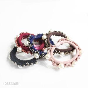 Reliable Quality Women Colorful Elastic Hair Ties Band Ropes Ring Ponytail