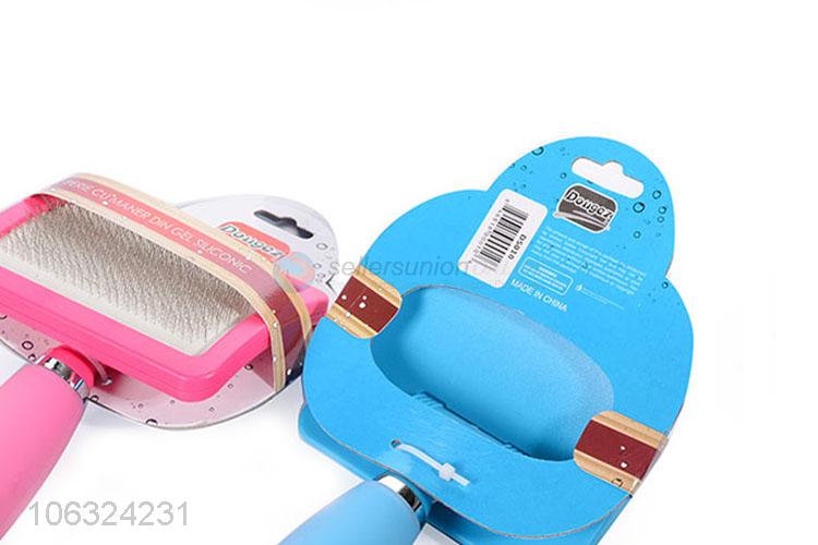 Factory Supply Dog Deshedding Comb Grooming Tools Pet Brush