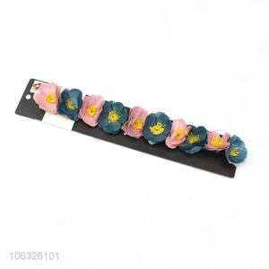 Wholesale Flower Hair Accessories Elastic Headband