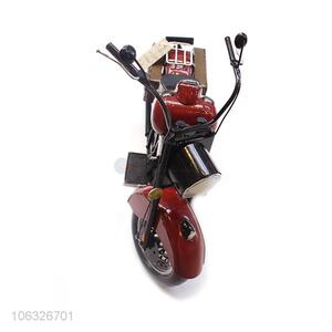 Hot Style Metal Craft Cute Mini Motorcycle Model For Home Decoration