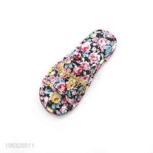 Wholesale Home Cotton Cloth Printing Slippers