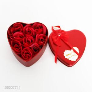 Fashion Design Imitation Rose Valentine's Day Gift Box