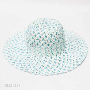 High quality women stylish woven straw hat sunhat