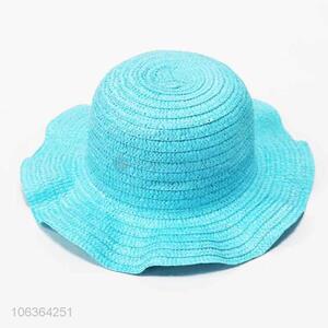 Credible quality colored girls sun hat straw hat