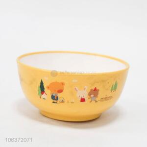 Wholesale Price Cute Cartoon Plastic Bowl