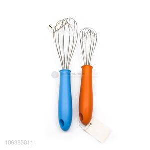 Low price kitchenware stainless steel egg beater egg whisk