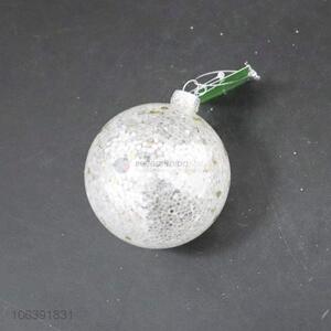 China manufacturer Xmas decoration glass ball with sequins