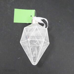 Latest style Christmas decoration white geometric pendant