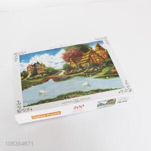 High quality kids educational 500pcs jigsaw puzzle