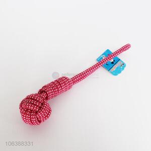 Hot selling pet supplies cotton rope dpog chew toy