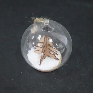 High Sales Christmas Glass Pendant for Xmas Tree Decoration