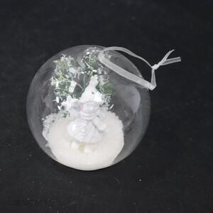 Wholesale Christmas glass pendant Christmas decoration