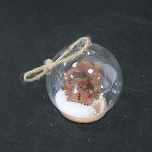 Cheap and good quality Christmas glass ball pendant