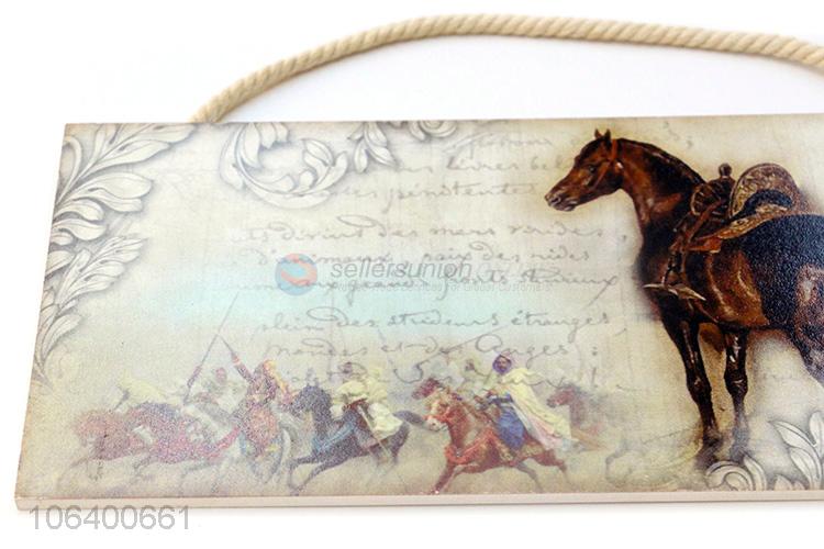 Wholesale Horse Pattern Decorative Hanging Board