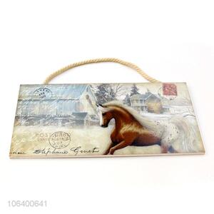 New Design Horse Pattern Decorative Hanging Board