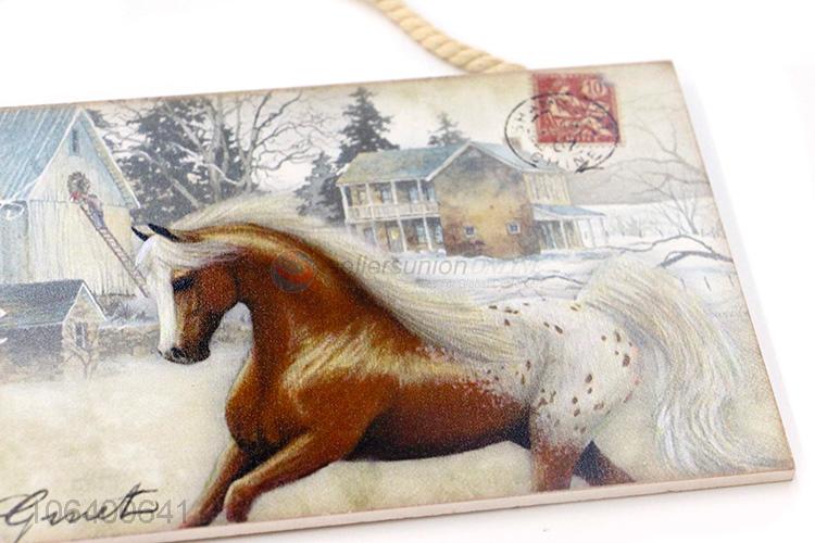 New Design Horse Pattern Decorative Hanging Board