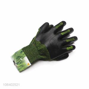 Hot Sale Nylon Safety Gloves With Rubber Dimples