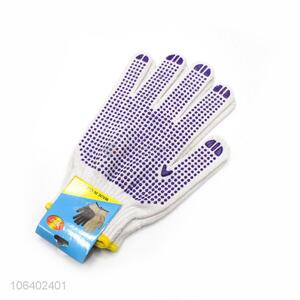 Best Sale Non-Slip Safety Gloves With Rubber Dimples